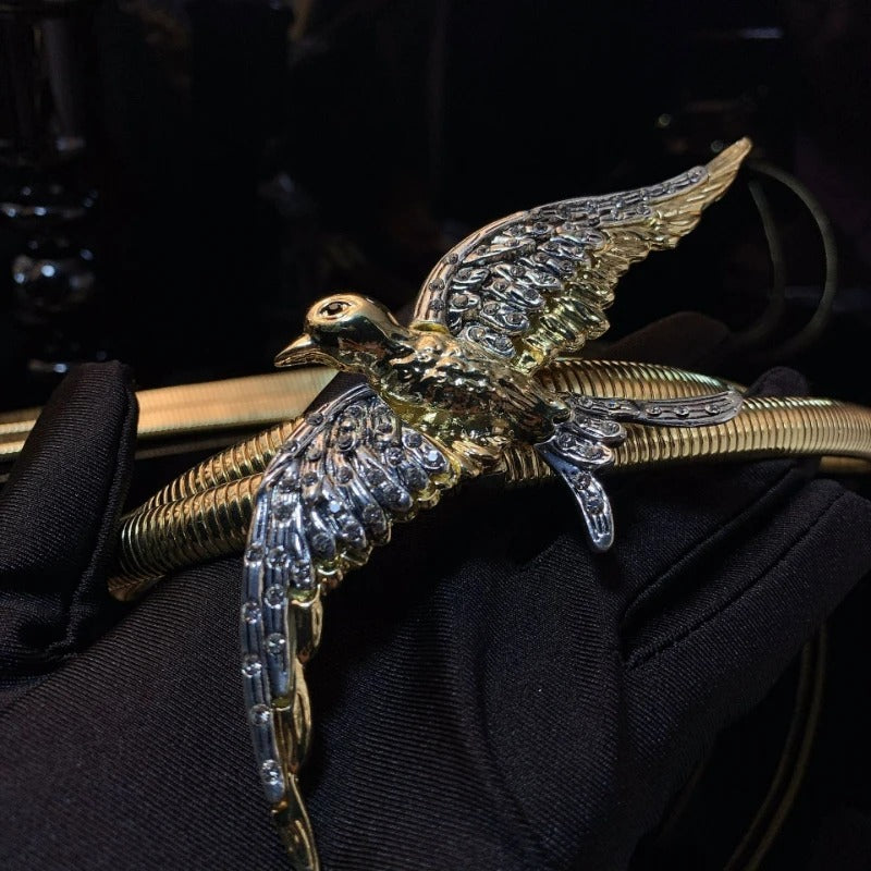 Golden Avian Elegance Waist Chain