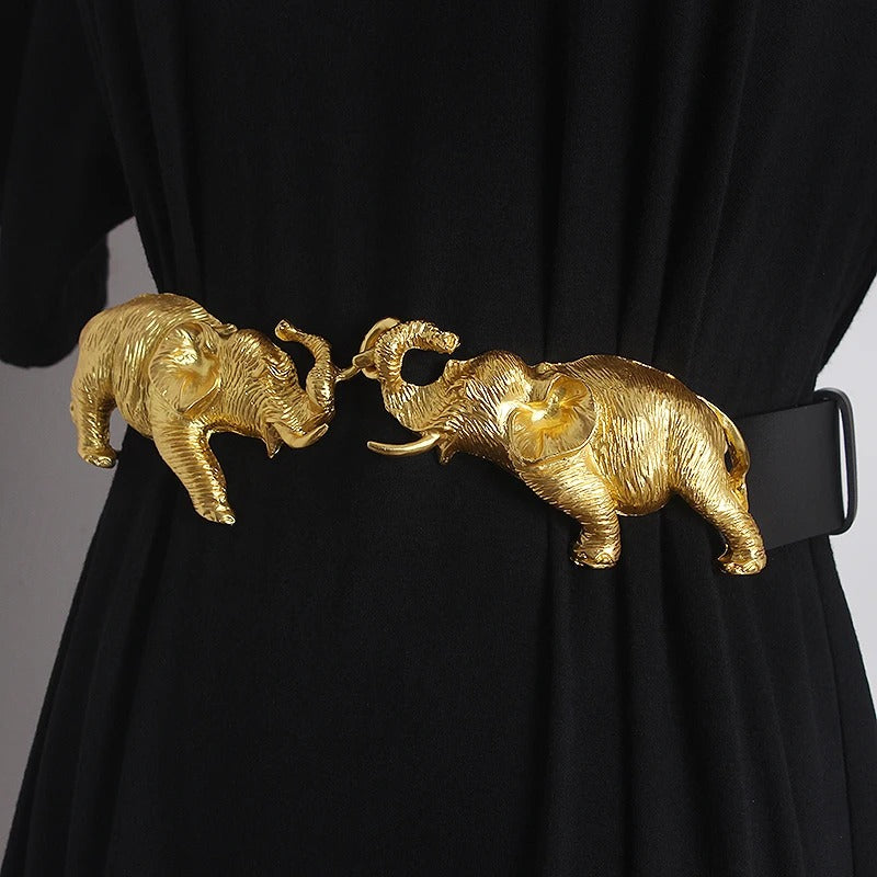 Elephant dress belt